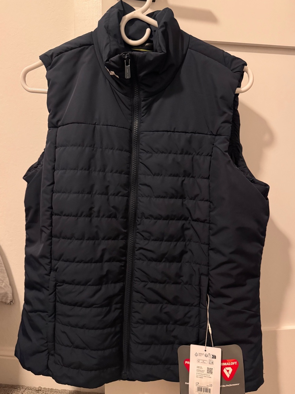 Helly Hansen W Crew Insulator Vest 2.0 Women’s Insulated Puffer Navy L/G NWT